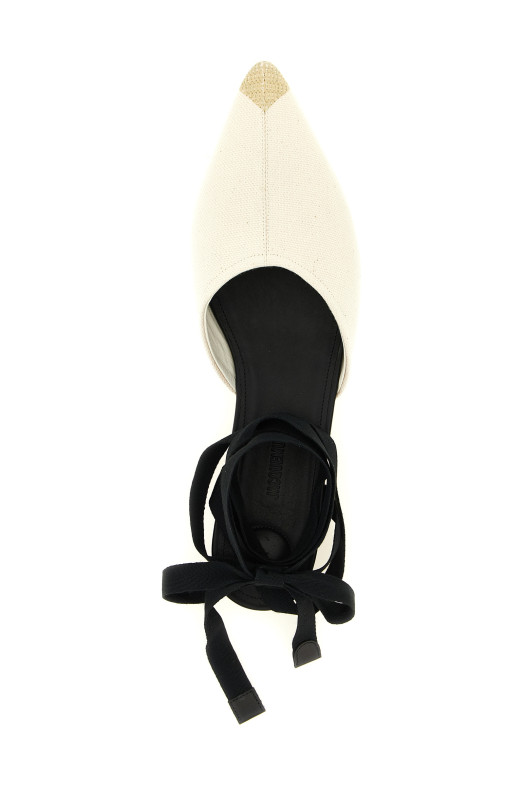 'Les Sandales Espadrilles' mules Beige