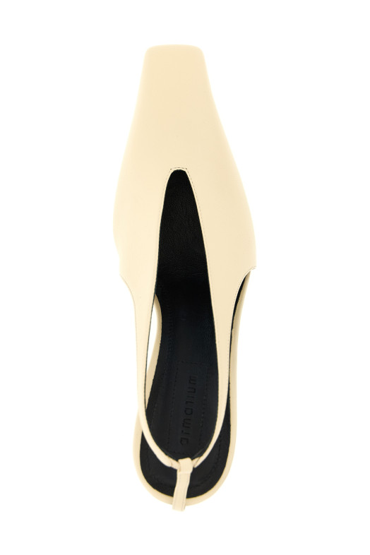 'Evelina' slingback Beige