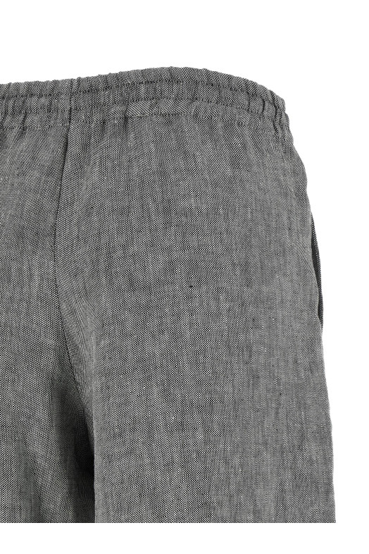 Linen trousers Gray