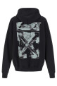 'Paint Arrow Skate' hoodie Black