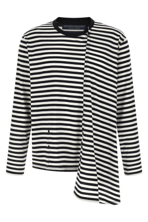 'Paneled' sweater Black-grey