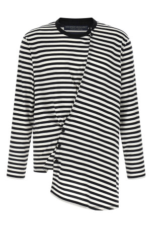 'Paneled' sweater Black-grey