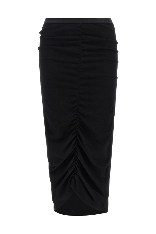 Valentino Garavani draped skirt Black