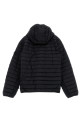 Hooded down jacket Black