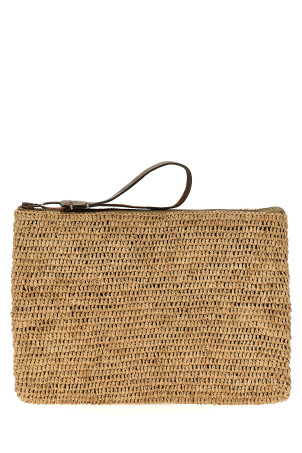 'Ampy' clutch Beige