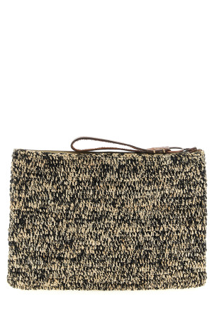'Ampy' clutch Black-grey