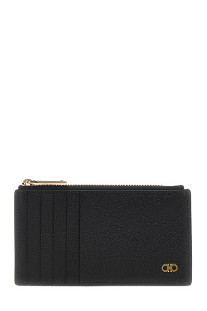 'Gancini' card holder Black