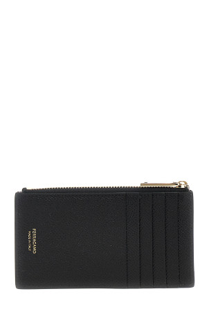 'Gancini' card holder Black