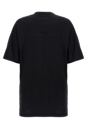 'Y-3 3-Stripes' T-shirt Black-grey