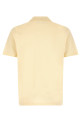 Logo patch polo shirt Yellow