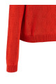 Openwork GG cardigan Red