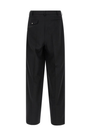 'Classic Zip Double Pince' pants Black