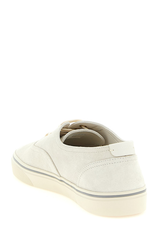 Suede sneakers Beige