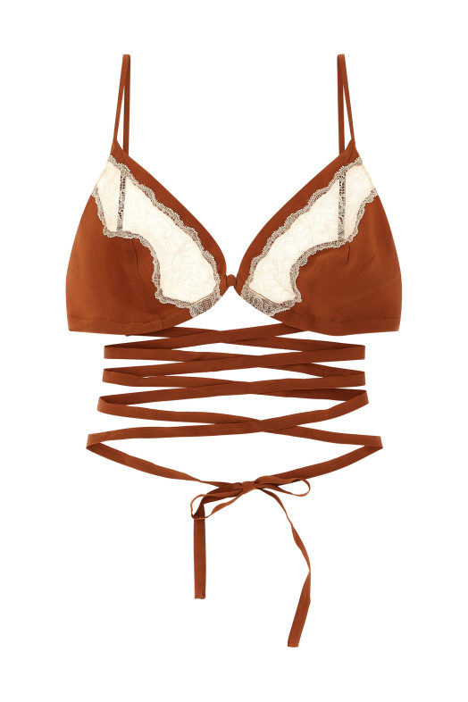 'Anna' bra Brown