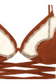'Anna' bra Brown
