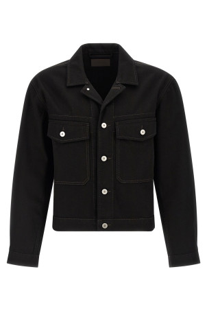 'Trucker' jacket Black
