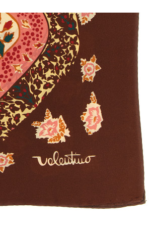 Valentino Garavani 'Shawls' scarf Brown