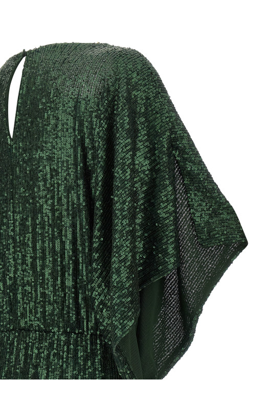 'Reverse Obie' dress Green