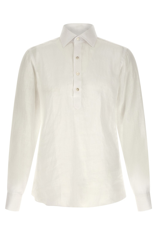 Linen blouse White