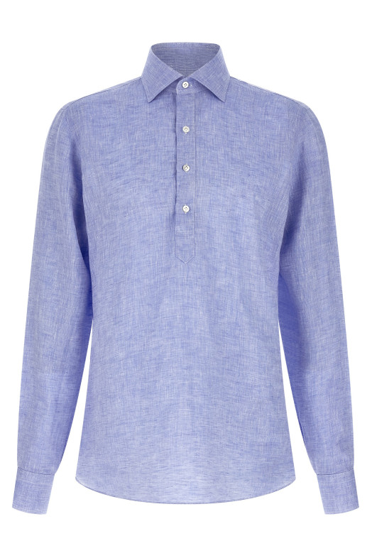 Linen blouse BLUE