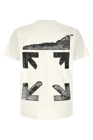 'Metal Arrow' T-shirt White