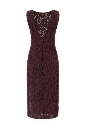 'Drupa' dress Bordeaux