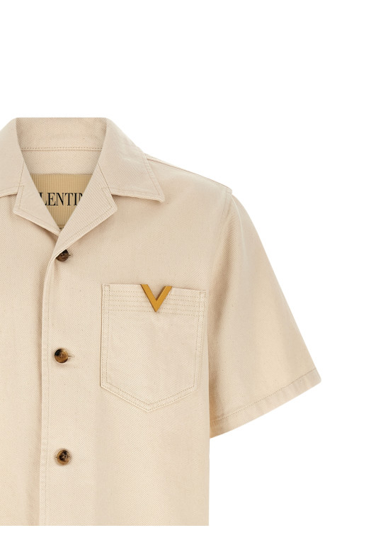 Valentino Garavani VGold shirt Beige