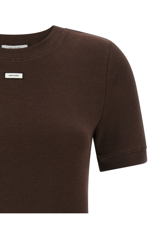 'Lounge' T-shirt Brown