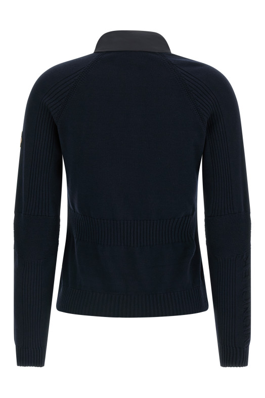 Padded cardigan Blue