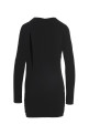 Вирізана трикотажна сукня Чорна VERSACE (10100431A012531B000)