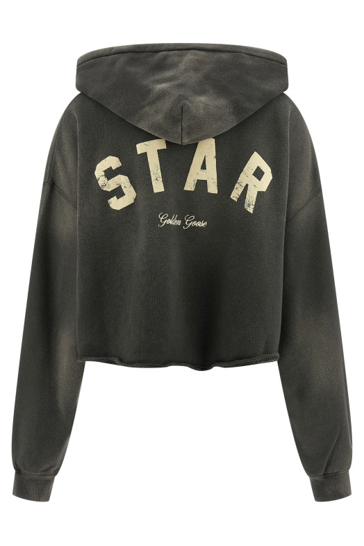 'Star Golden Goose' hoodie Gray