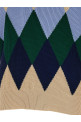 Argyle pattern sweater Beige