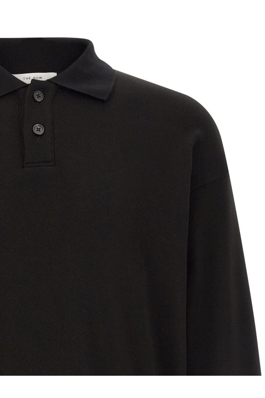 'Ry top' polo shirt Black