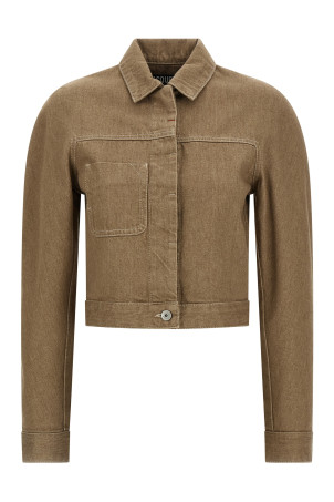 'La veste ovalo cargo' jacket Beige