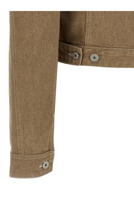 'La veste ovalo cargo' jacket Beige