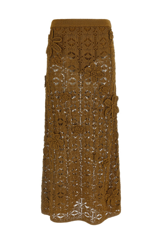 'Anthemis' skirt Brown