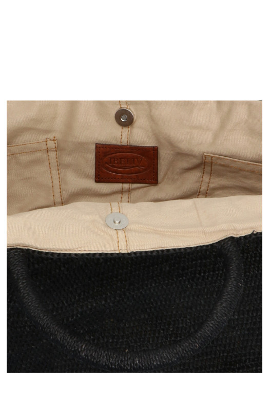 'Vanilla' shopping bag Black