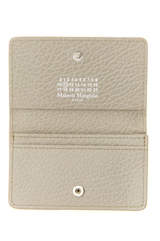 'Four Stitches' card holder Gray
