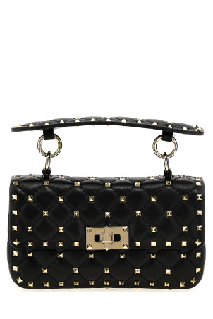 Valentino Garavani 'Rockstud Spike' handbag Black