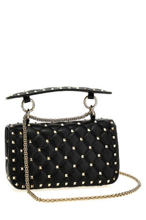 Valentino Garavani 'Rockstud Spike' handbag Black