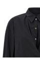 'Straight Collar Twisted' shirt Black