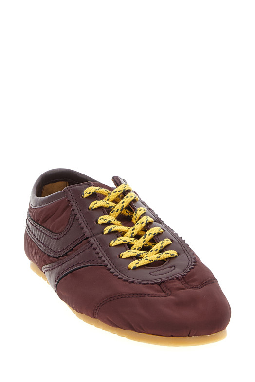 Nylon sneakers Bordeaux