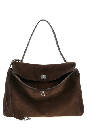'Rodeo' large shoulder bag Brown