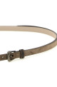 'Shiny Loop' belt Brown