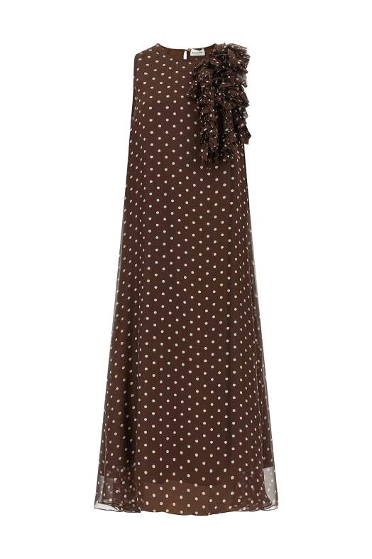 'Pallina' dress Brown