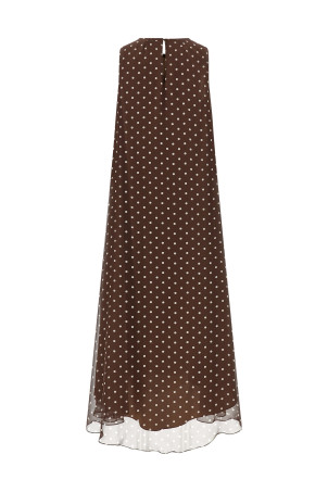 'Pallina' dress Brown