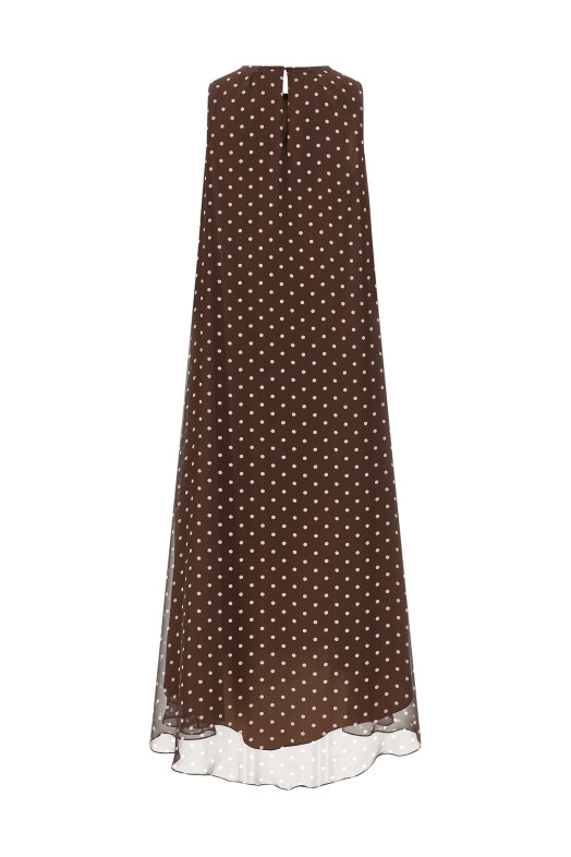 'Pallina' dress Brown