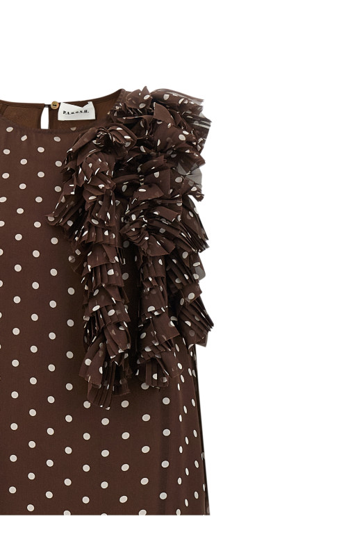 'Pallina' dress Brown