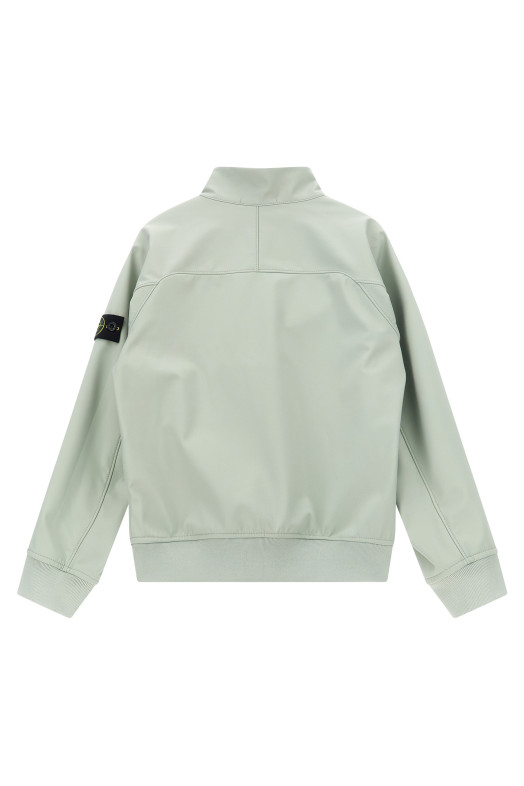 Logo badge jacket Gray