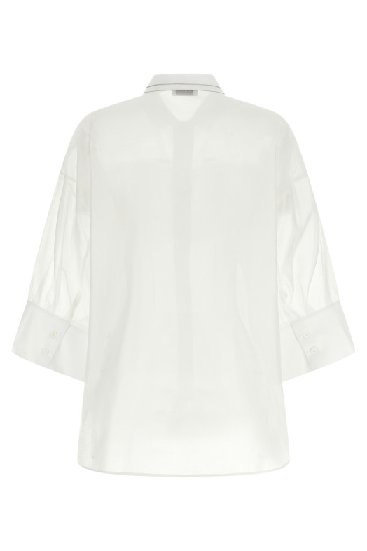 Organza shirt White